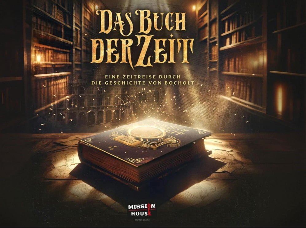 Das Buch der Zeit - Historische City-Tour Bocholt - Familienfreundliche Zeitreise durch die Geschichte Bocholts im Mission House Escape Room Format
